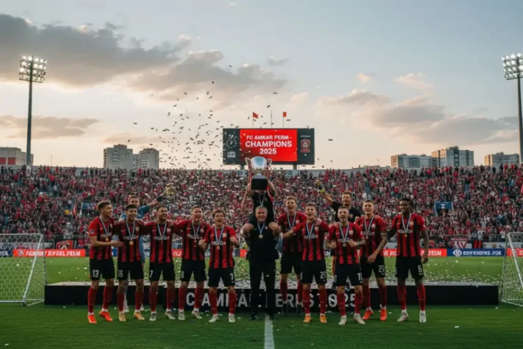 Как Амкар Пермь вернулся на вершину: анализ сезона 2025